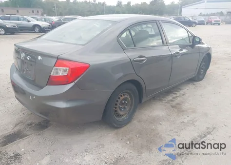 2012 Honda Civic Lx z USA, uszkodzony, nr VIN 2HGFB2F58CH590369